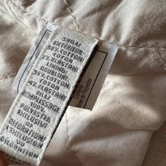 Women’s Abercrombie & Fitch Beige Trench Coat Size Large - Picture 6 of 6